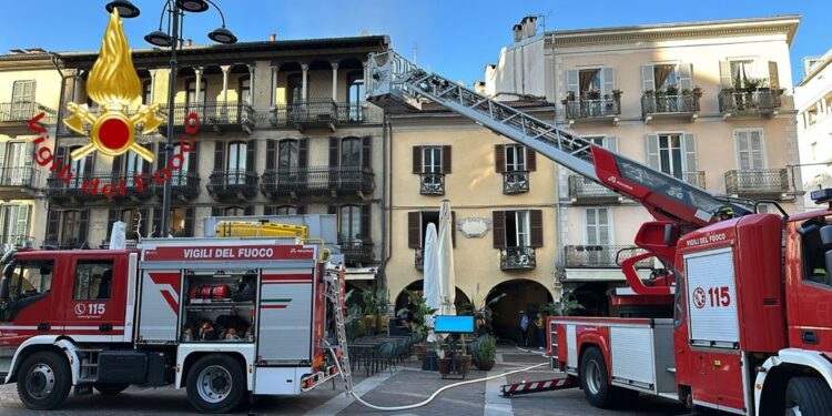 L'uomo aveva occupato dei locali sfitti