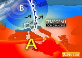 Due perturbazioni al settentrione in prima parte della settimana