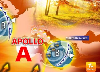 Valori massimi anche di 8-10°C sopra la media del periodo