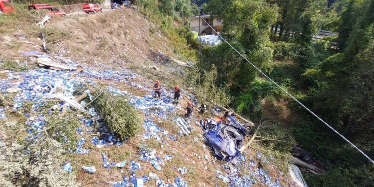 Circolazione di auto e treni in tilt nel Bresciano