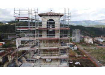 Per un giorno. Il cantiere sarà concluso entro fine anno