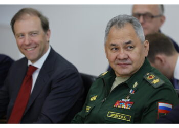 Con ministro Shoigu. Diffuso dall'agenzia Ria Novosti