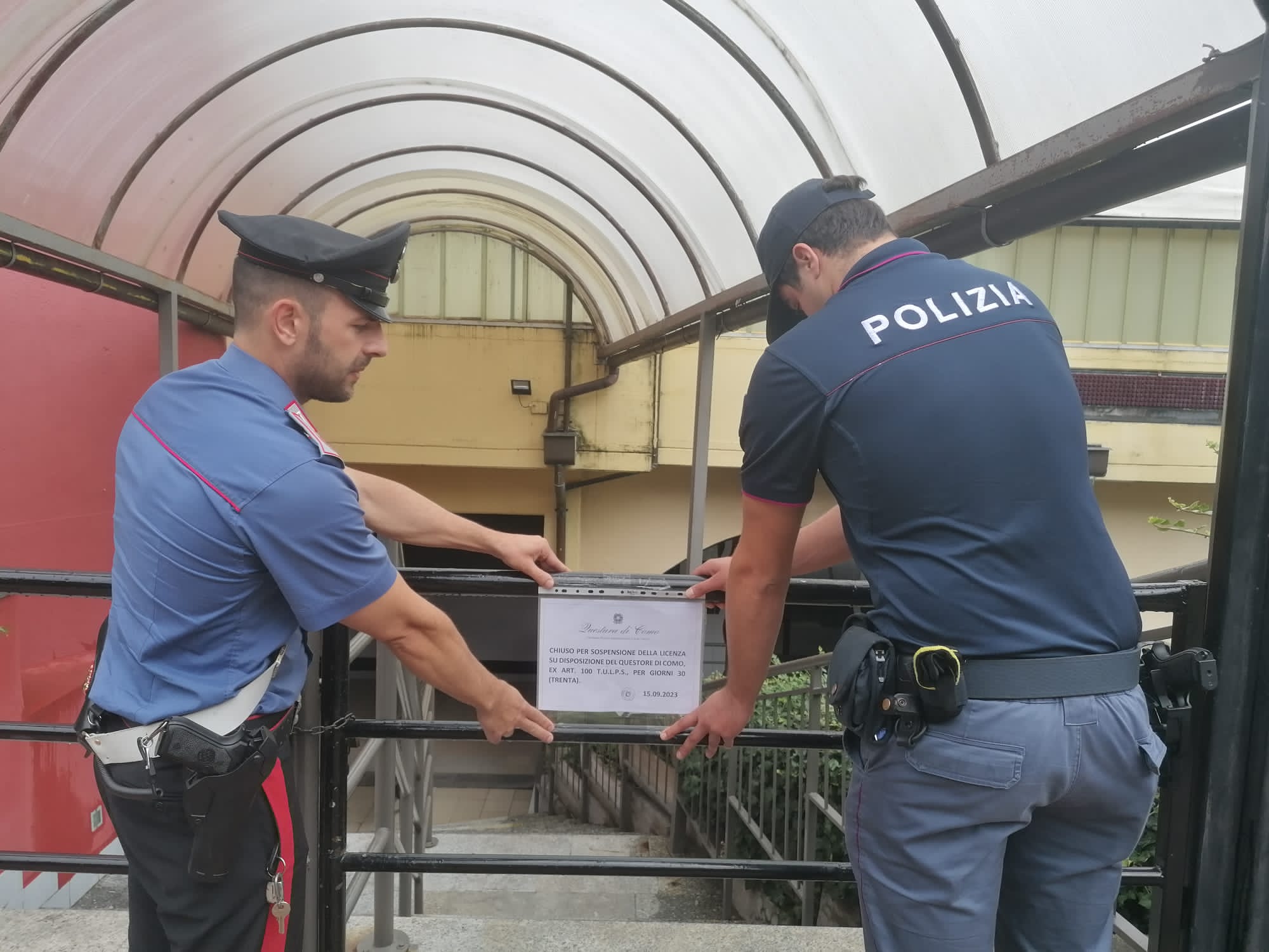 Buttafuori accoltellati, il questore chiude per 30 giorni la discoteca di Bizzarone