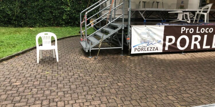 Raid vandalico Porlezza