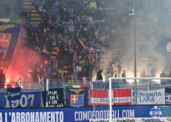 I tifosi azzurri (foto Roberto Colombo)