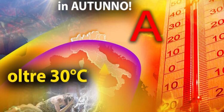 Nei prossimi 10 giorni previsti picchi di 30-33°C