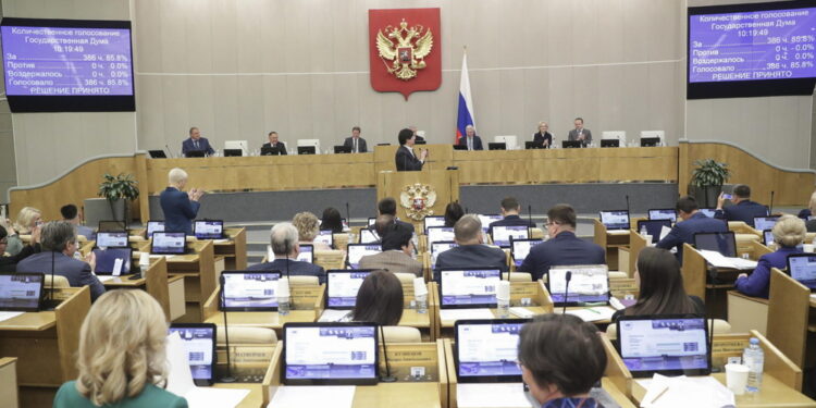 Lo annuncia lo speaker Volodin