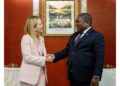 La premier al presidente del Mozambico