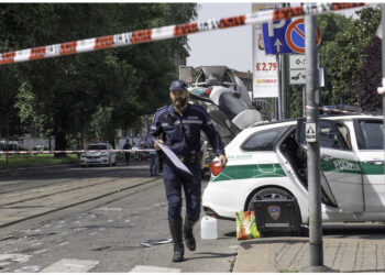 A viale Forlanini da un mezzo Atm