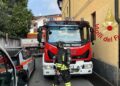 Incendio a Mozzate