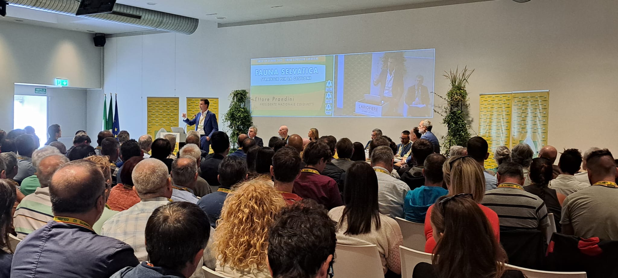 Danni da animali selvatici, il convegno a Lariofiere. Coldiretti: “Esercito in campo per fermare l’invasione”