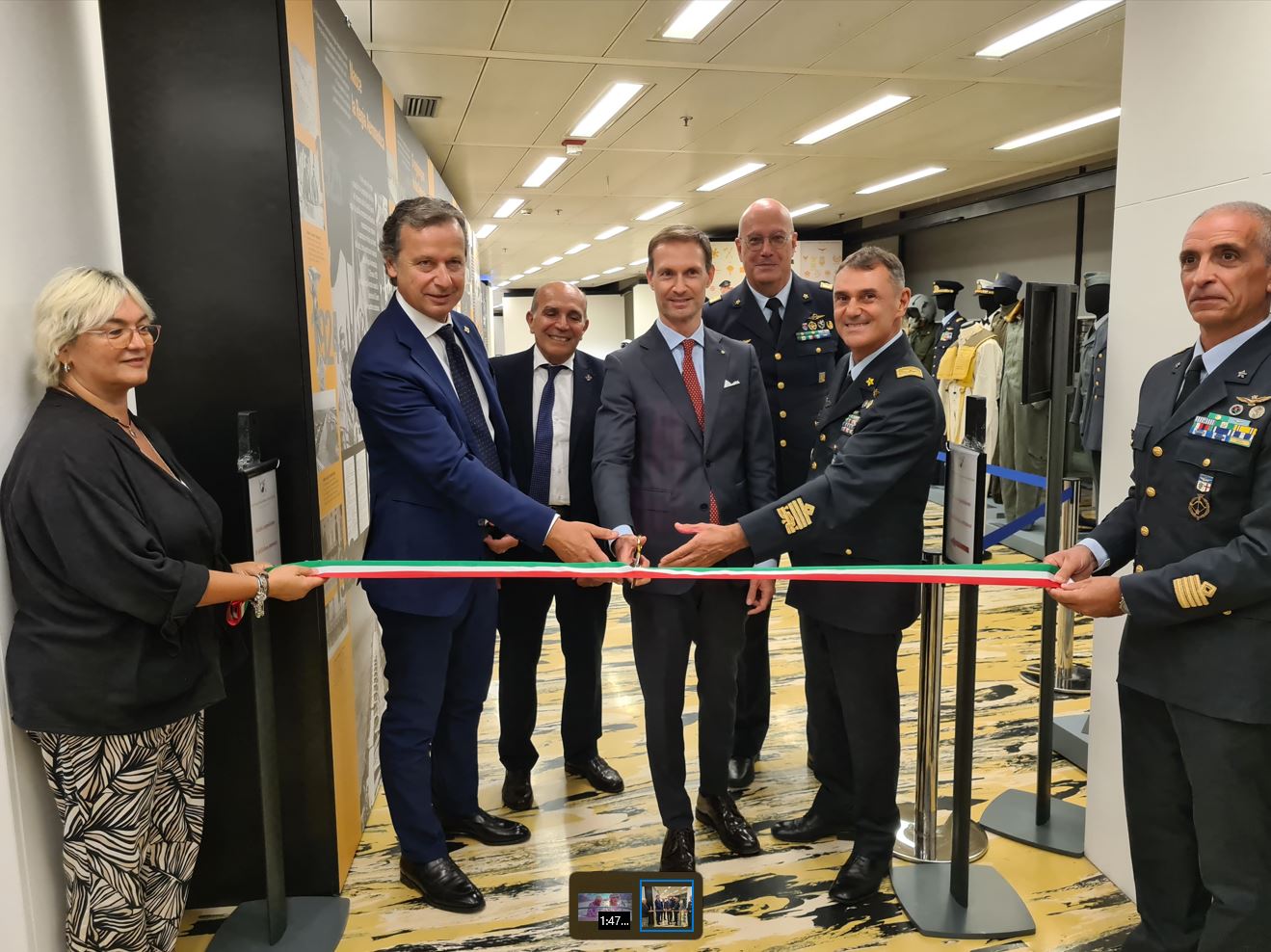 “Cento Anni dell’Aeronautica Militare”: la mostra itinerante a Palazzo Pirelli fino al 29 ottobre