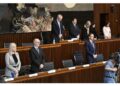 In apertura della seduta odierna dei lavori