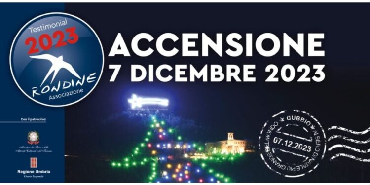 Rondine Cittadella della pace testimonial dell'evento a Gubbio