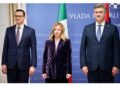 Messaggio della premier nel Libro d'oro del governo di Zagabria