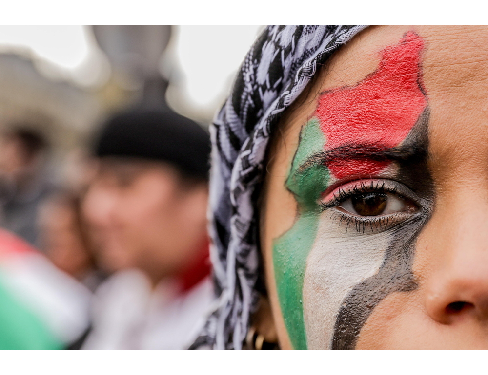 Hanno urlato 'Stop al massacro di Gaza'