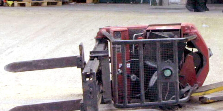 L'incidente in un magazzino di un'azienda dolciaria