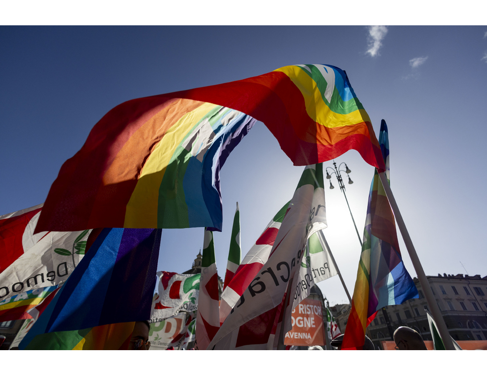 Pd, in piazza del Popolo siamo in 50 mila