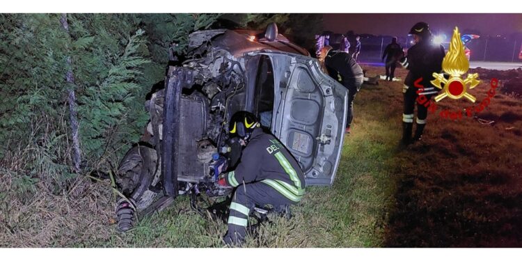 L'incidente per cause ancora da chiarire a Modena