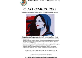 Il 25/11 inaugurazione opera per dire 'no' a violenza di genere