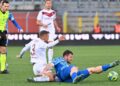 L'arbitro Pezzuto durante Como-Reggina nella stagione 2022-2023 (foto Roberto Colombo)