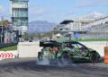 Un momento dello shakdown in autodromo (foto Magnano)