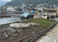 Esondazione del lago di Como, riaperta una corsia del lungolago