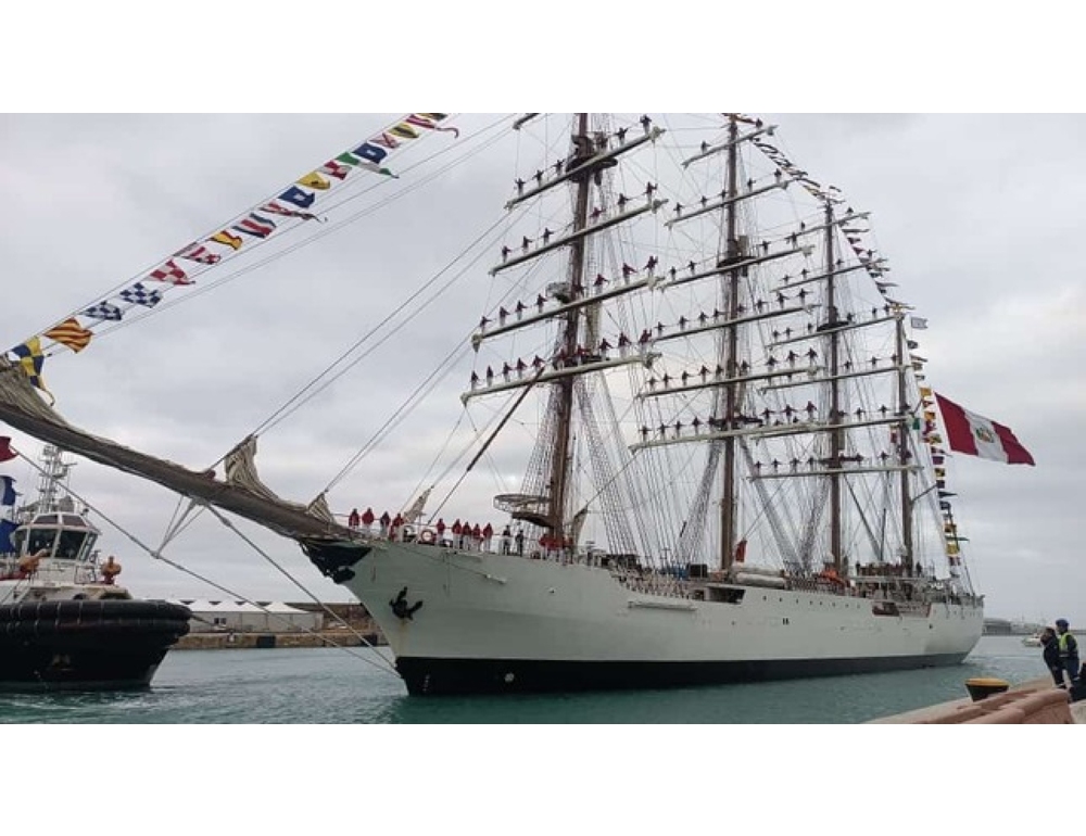 Veliero peruviano a Civitavecchia celebra amicizia con l’Italia