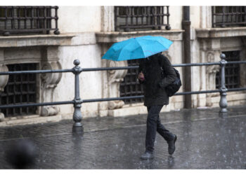 Precipitazioni su gran parte del Paese e venti forti al Sud