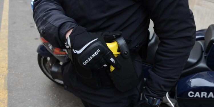 Scappa dopo che la donna chiama carabinieri