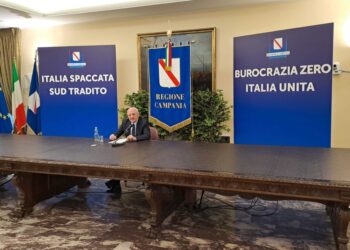 Governatore Campania non esclude possibilità scendere in piazza