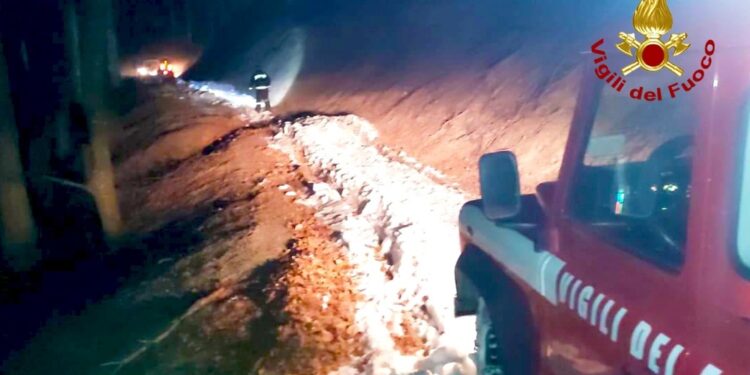 Si erano avventurati in auto nell'Avellinese