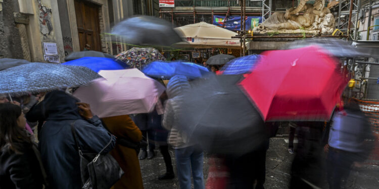 Calo significativo delle temperature in tutta l'Italia