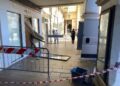 Ingresso sfondato con un furgone