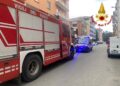 Fiamme in uno stabile nel rione San Giacomo