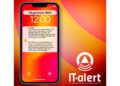 Messaggi sui cellulari presenti nell'area portuale