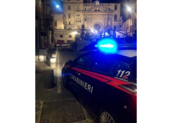 Su un vagone della metro e poi in stazione