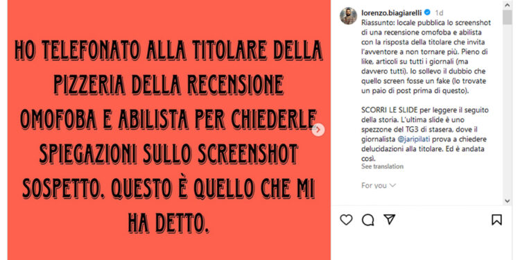 'Nessuna gogna social'