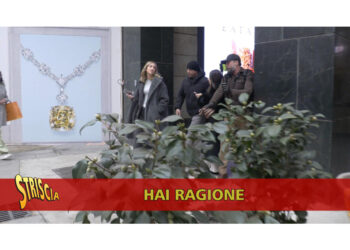 'Hai ragione' dice l'influencer a Brumotti