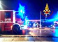 L'auto con tre giovani a bordo era contromano