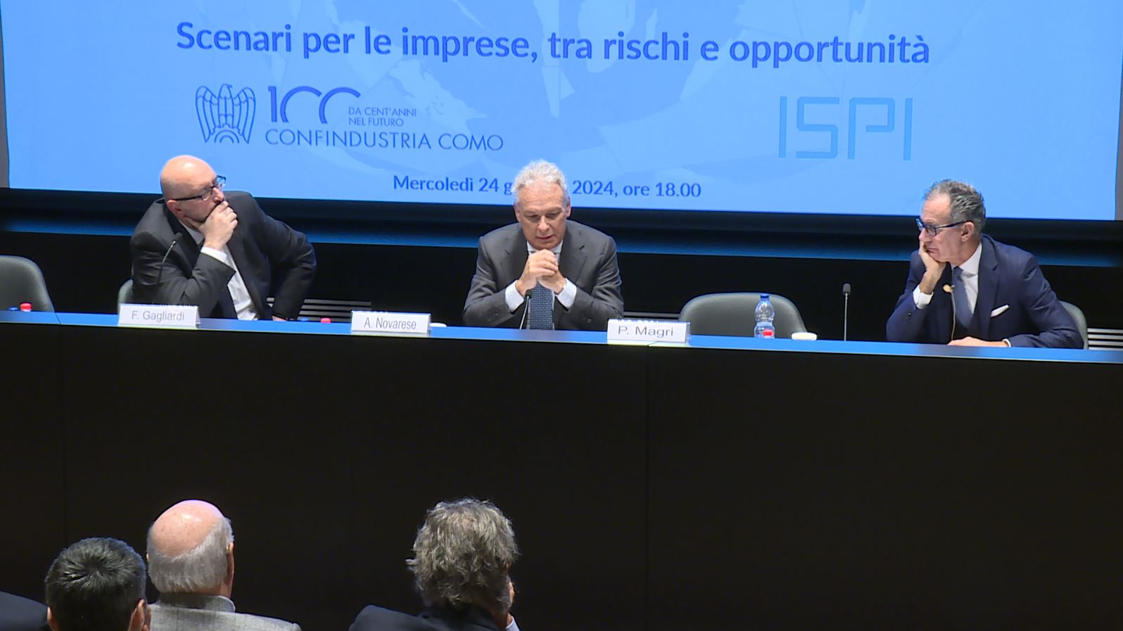 Confindustria Como e gli incontri di geopolitica. Novarese: “Sarà un 2024 complicato per le imprese”