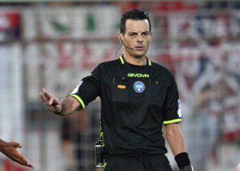 L'arbitro Pezzuto (foto Aia)