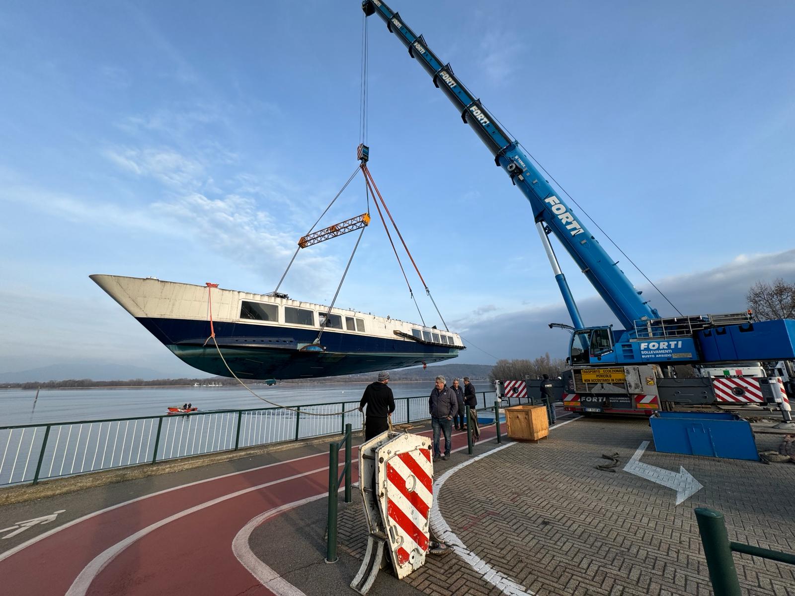 Navigazione Lago di Como, si aggiunge alla flotta un nuovo aliscafo