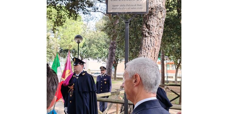 Alla cerimonia anche il vice capo della Polizia Rizzi