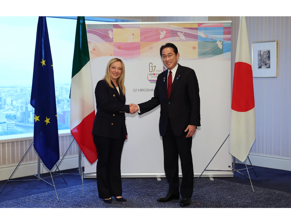 Bilaterale Meloni-Kishida, sul tavolo IA, Indo-Pacifico e G7