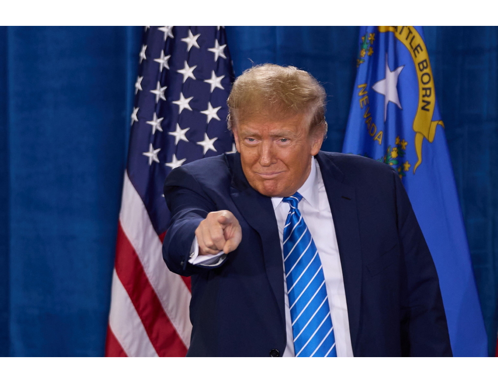 Guai giudiziari, cala la raccolta fondi per Trump nel 2024