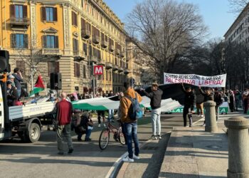 La manifestazione dopo le tensioni davanti alla sede Rai