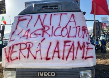 "Finita l'agricoltura verrà la fame"