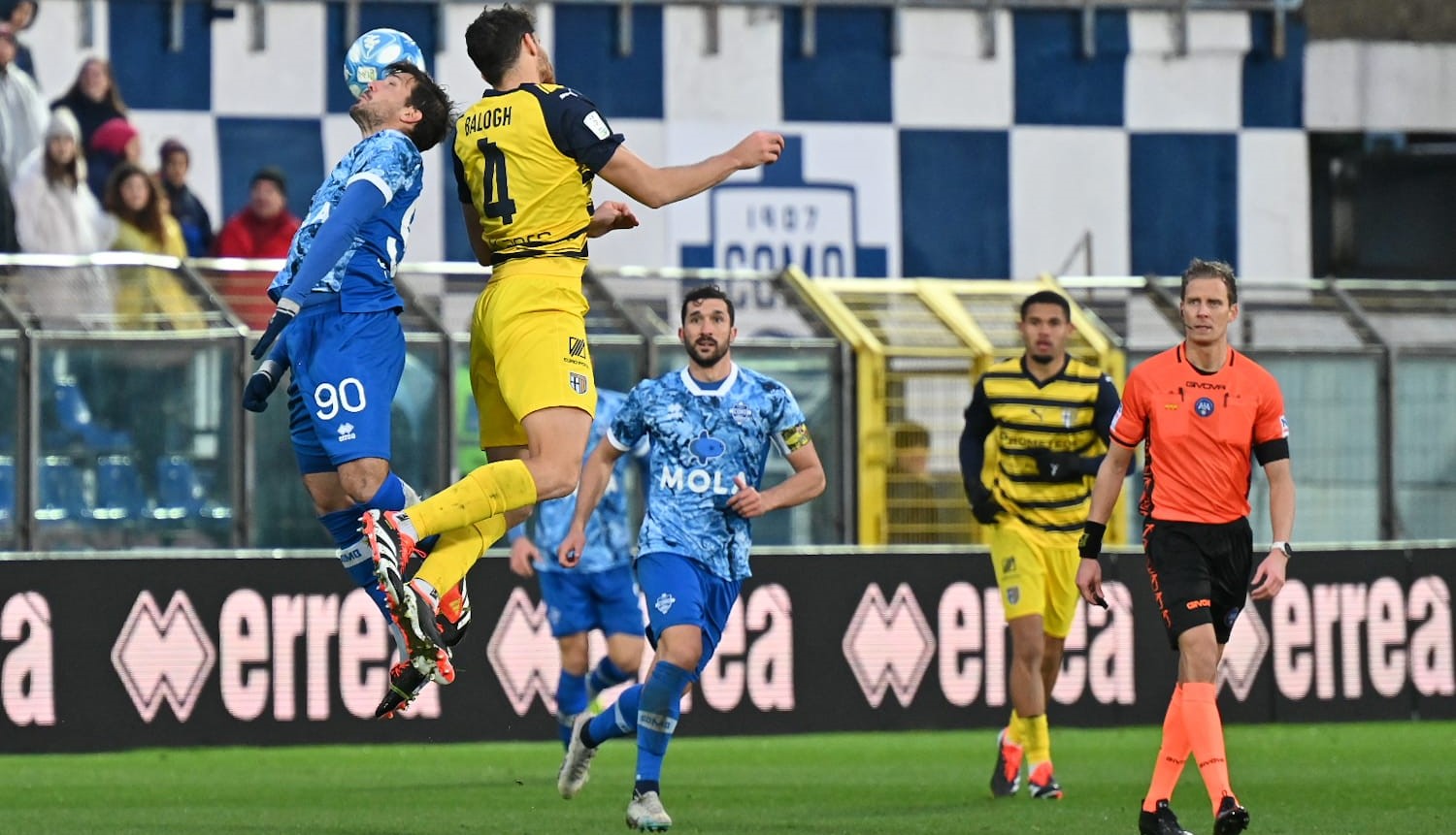 Lecco-Como, dirigerà la gara l’arbitro Feliciani