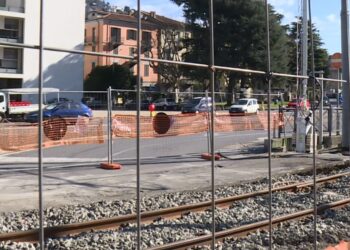 Lavori piazza del Popolo Como